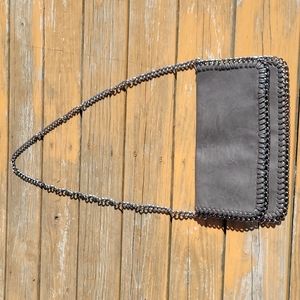 Shoulder Cross body Bag Purse, Clutch, Envelope bag with Chain accent and strap